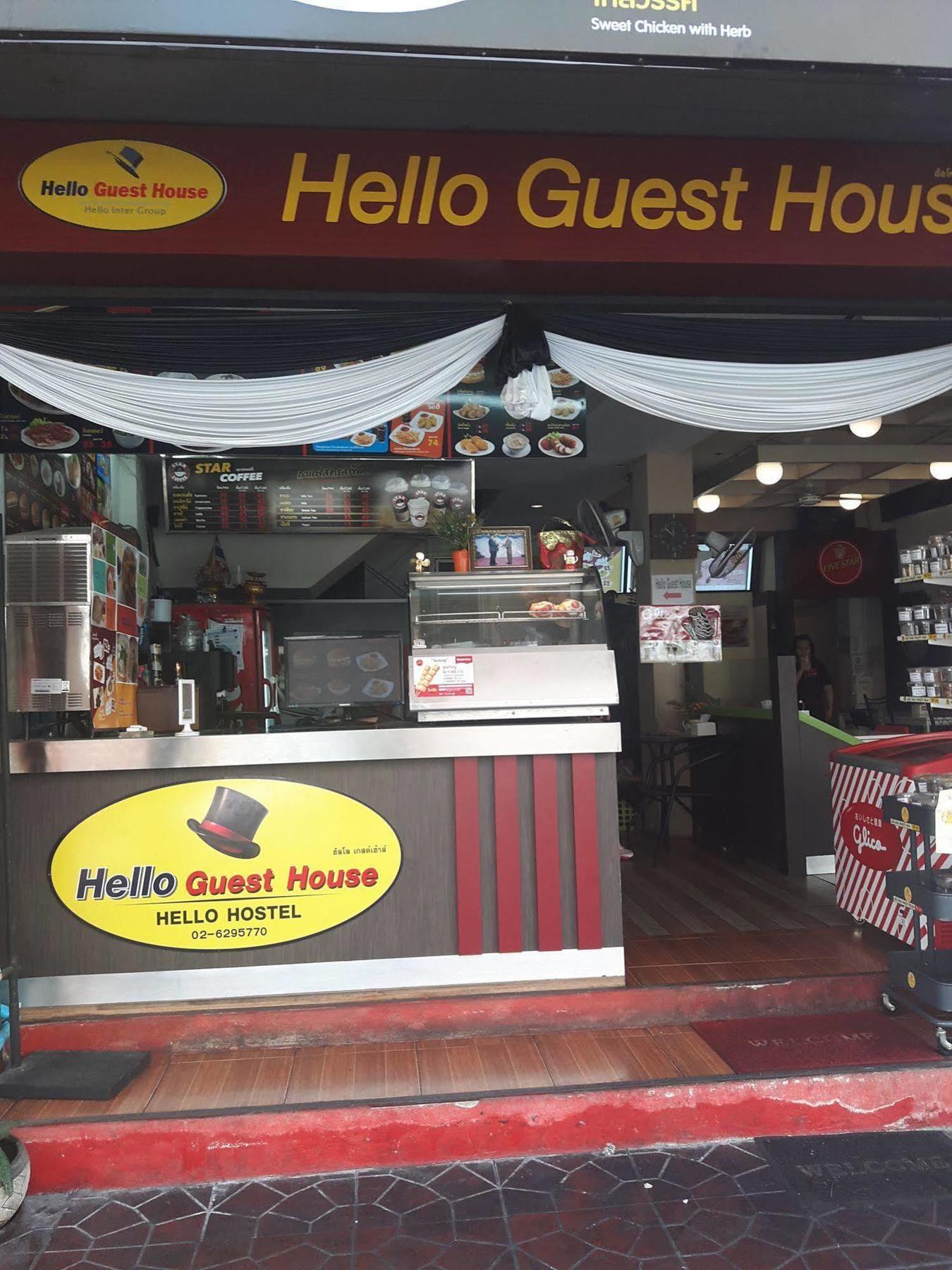 Hello Guest House Bangkok Bagian luar foto